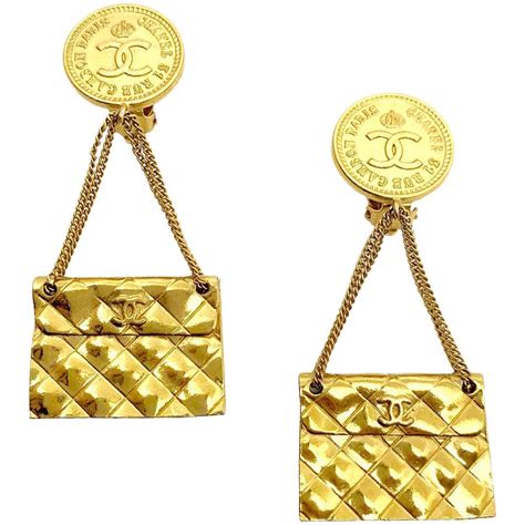 chanel purse earrings|chanel earrings website.